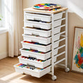 Rolling Cart with 8 Drawers A458