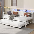 Twin Size Daybed with Trundle Bed X347