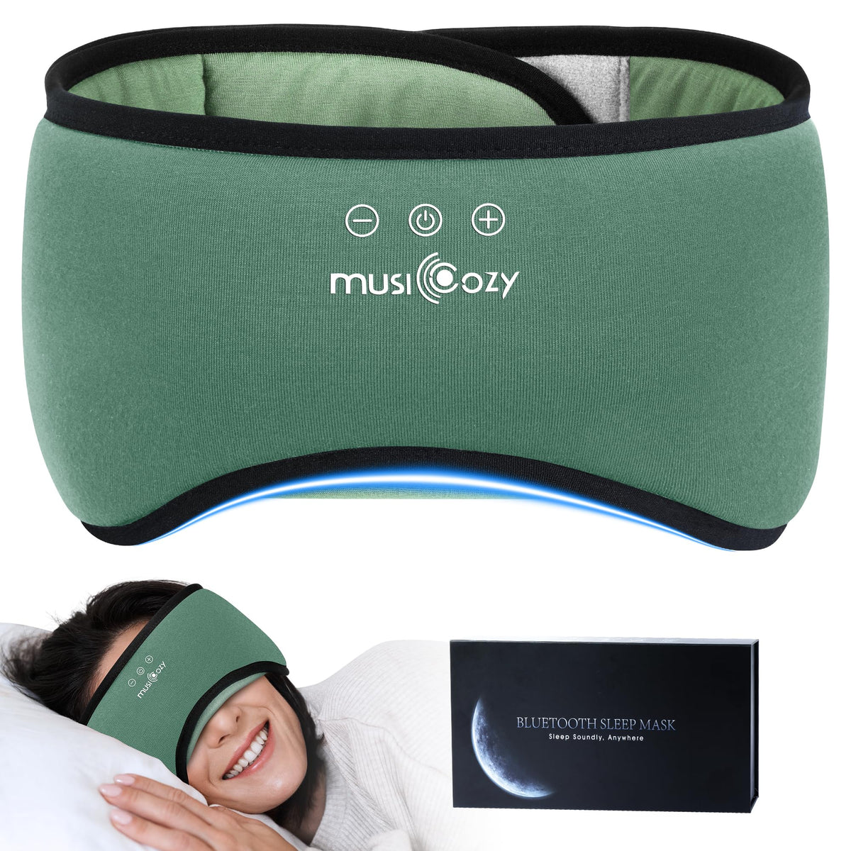 Sleep Mask with Bluetooth Headphones E489