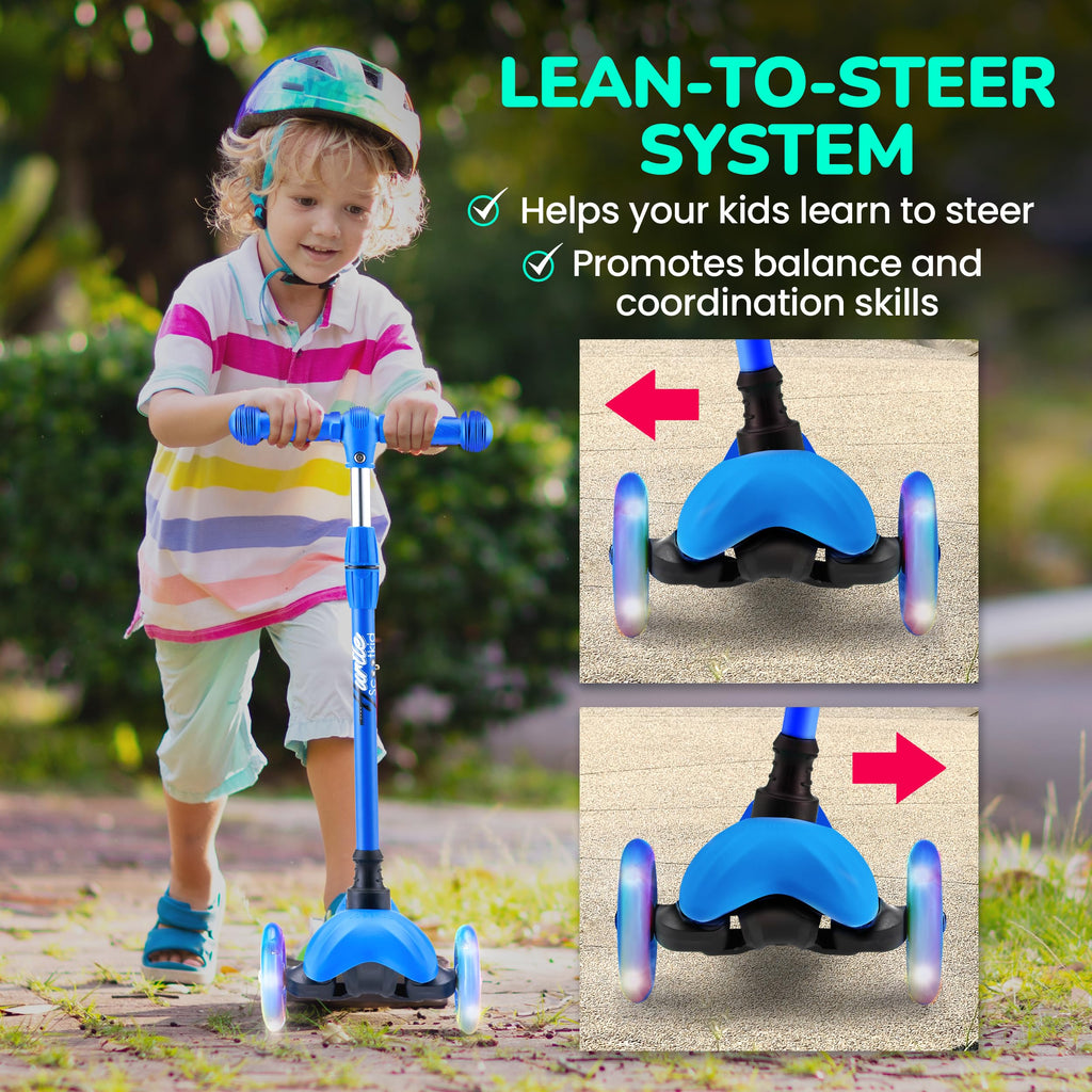 3 Wheel Kids Scooter with LED Wheels K605521
